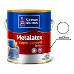 Tinta Sherwin-Willians Metalatex Acrílica Premium Semi-Brilho Branco 3,6 L