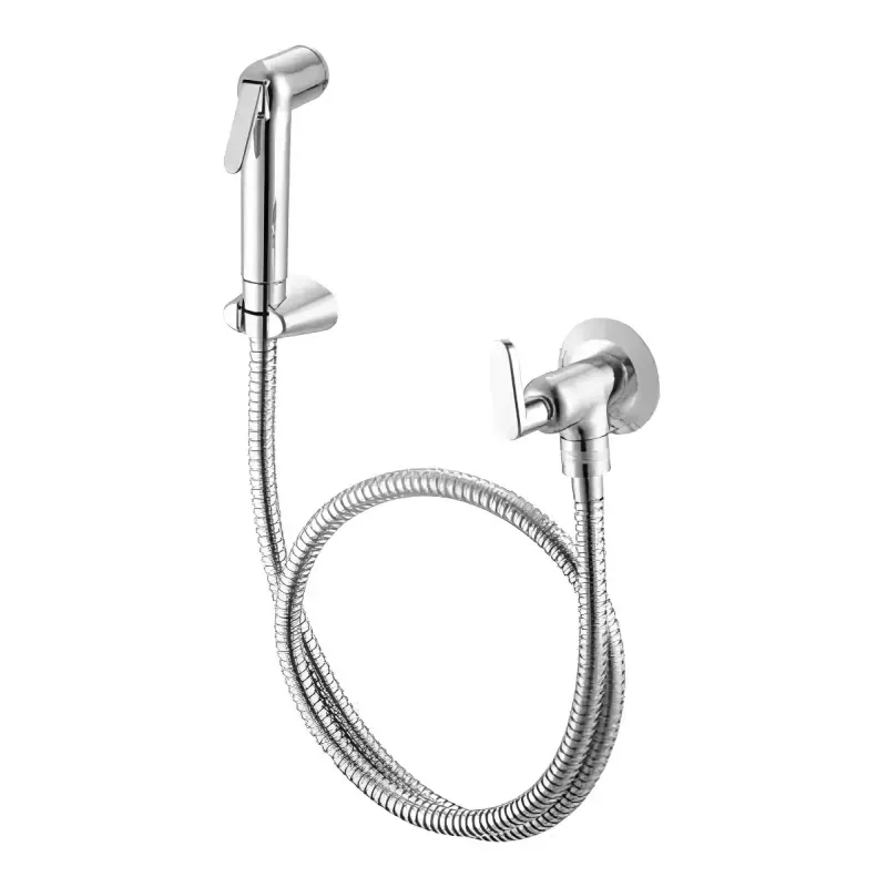 Ducha Higiênica Meber Nya 1850 C 22 Flexível 1/4 de Volta Cromada 1,2 M