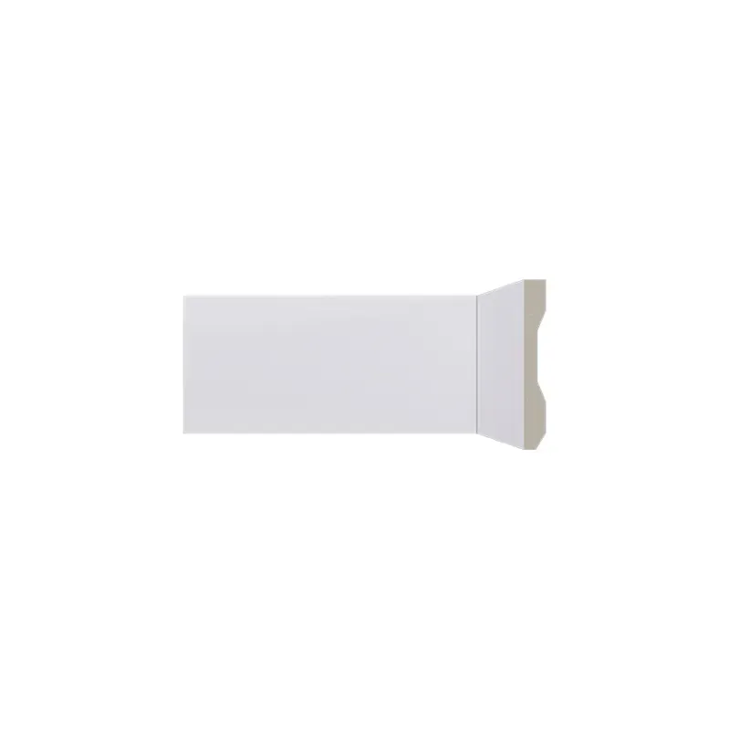 Rodapé Santa Luzia LEV101 RP 2,4 M Poliestireno 10 Cm Branco