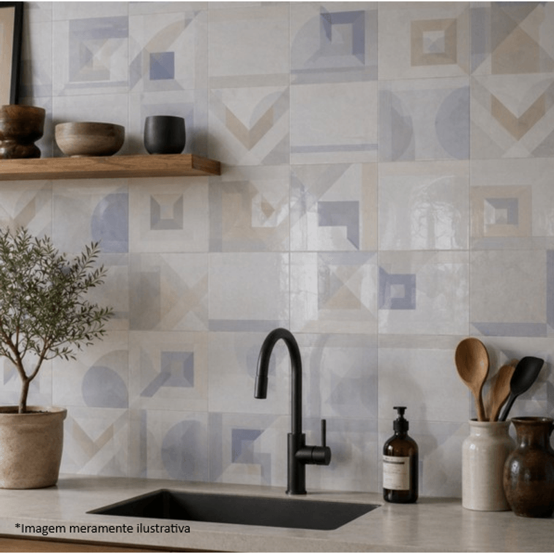 Revestimento Embramaco RT57521 Kyoto Color Acetinado Classe A - Retificado 33 x 60 Cm 2,34 m²