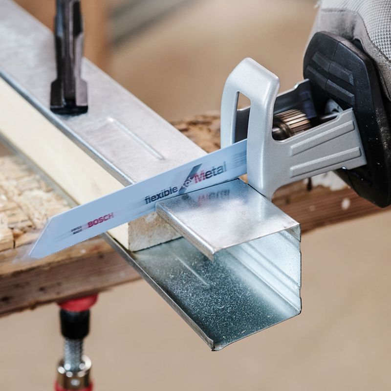 Lâmina Bosch Flexible for Metal S922BF BIM P/ Serra Sabre 150 mm 2 Peças