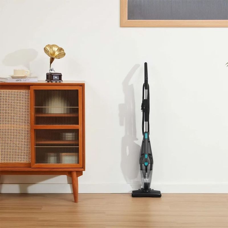 Aspirador de Pó Midea VVA21P2 Vertical 2 em 1 220 V Preto/Azul