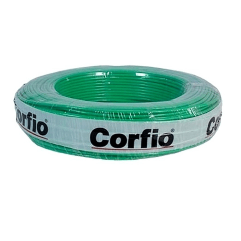 Cabo Corfio BWF 750V Flexível 6,0 mm² Verde 25 M