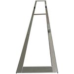 Grelha Calha Forte Com Suporte Metálica 15 x 100 Cm