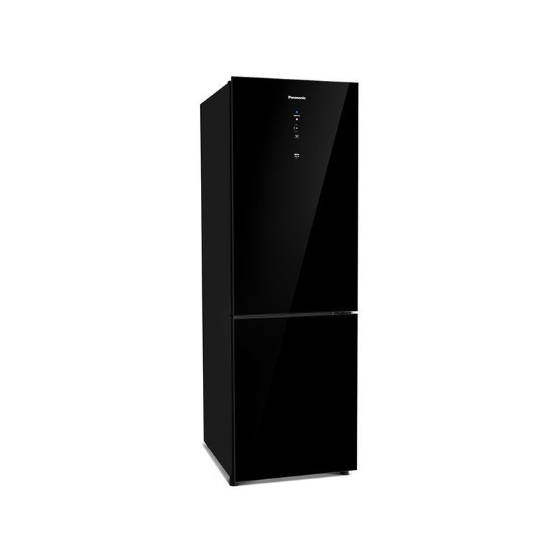 Refrigerador Panasonic NR-BB41GV2BB Inverter Frost Free 2 Portas 407 L Black Glass 220 V